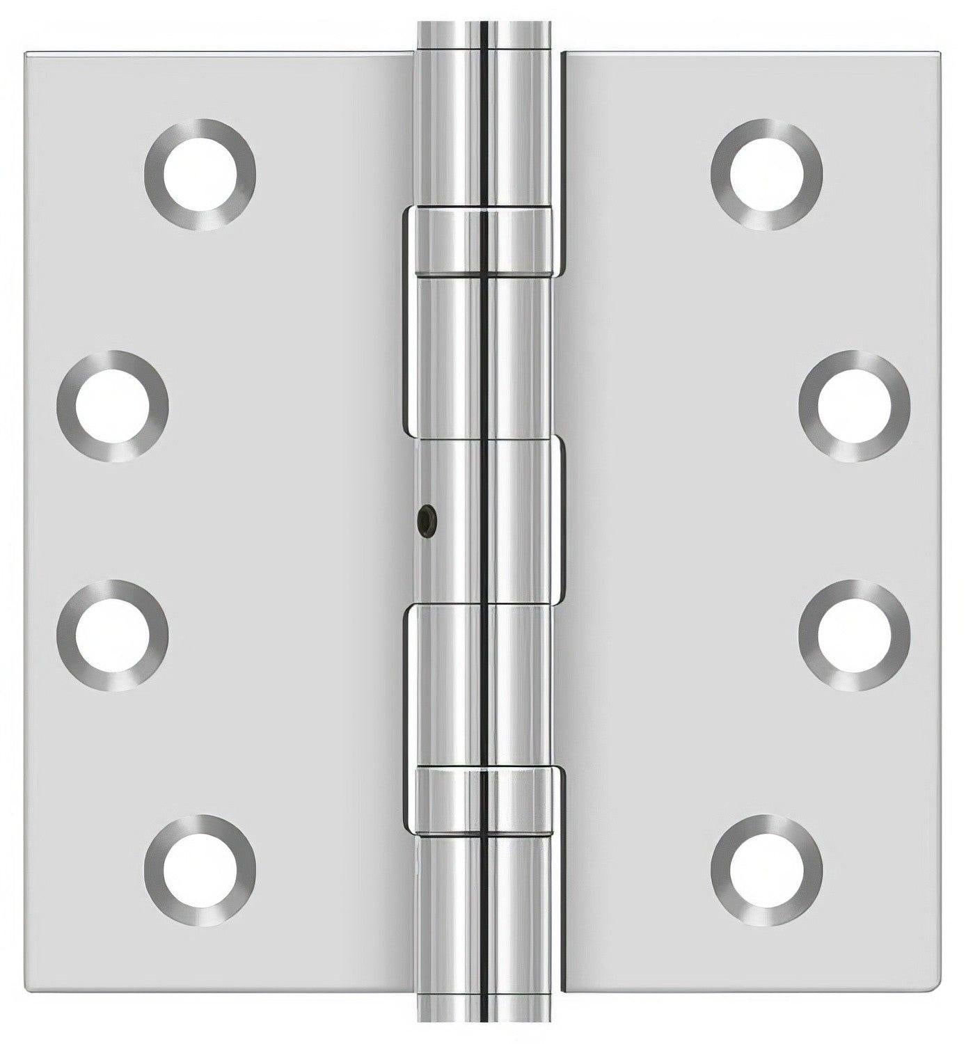Deltana SS44NBU 4" x 4" Stainless Steel Square Corner Door Hinge NRP