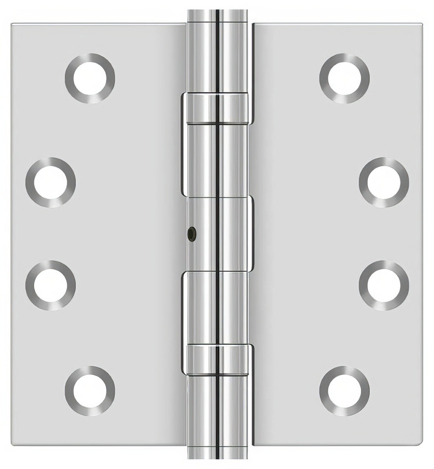 Deltana SS44NBU 4" x 4" Stainless Steel Square Corner Door Hinge NRP