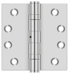 Deltana SS44NBU 4" x 4" Stainless Steel Square Corner Door Hinge NRP