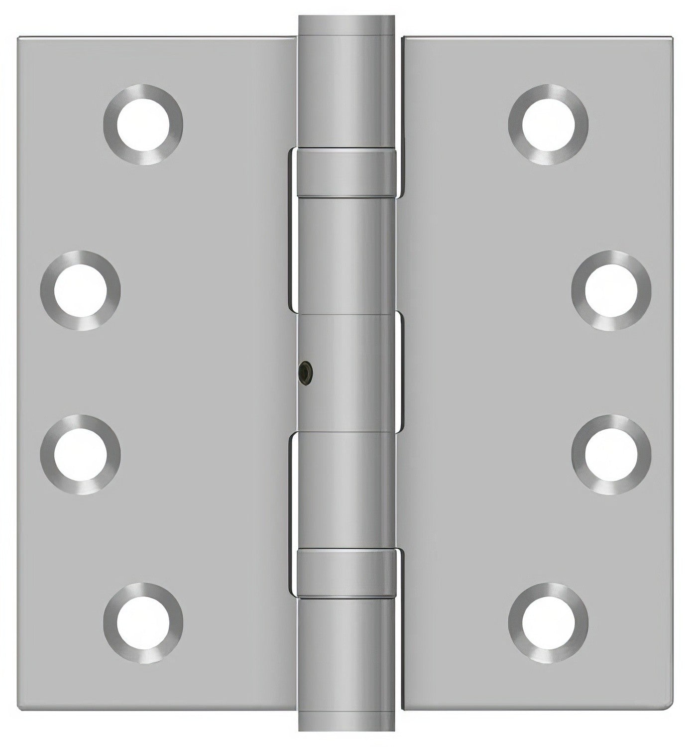 Deltana SS44NBU 4" x 4" Stainless Steel Square Corner Door Hinge NRP