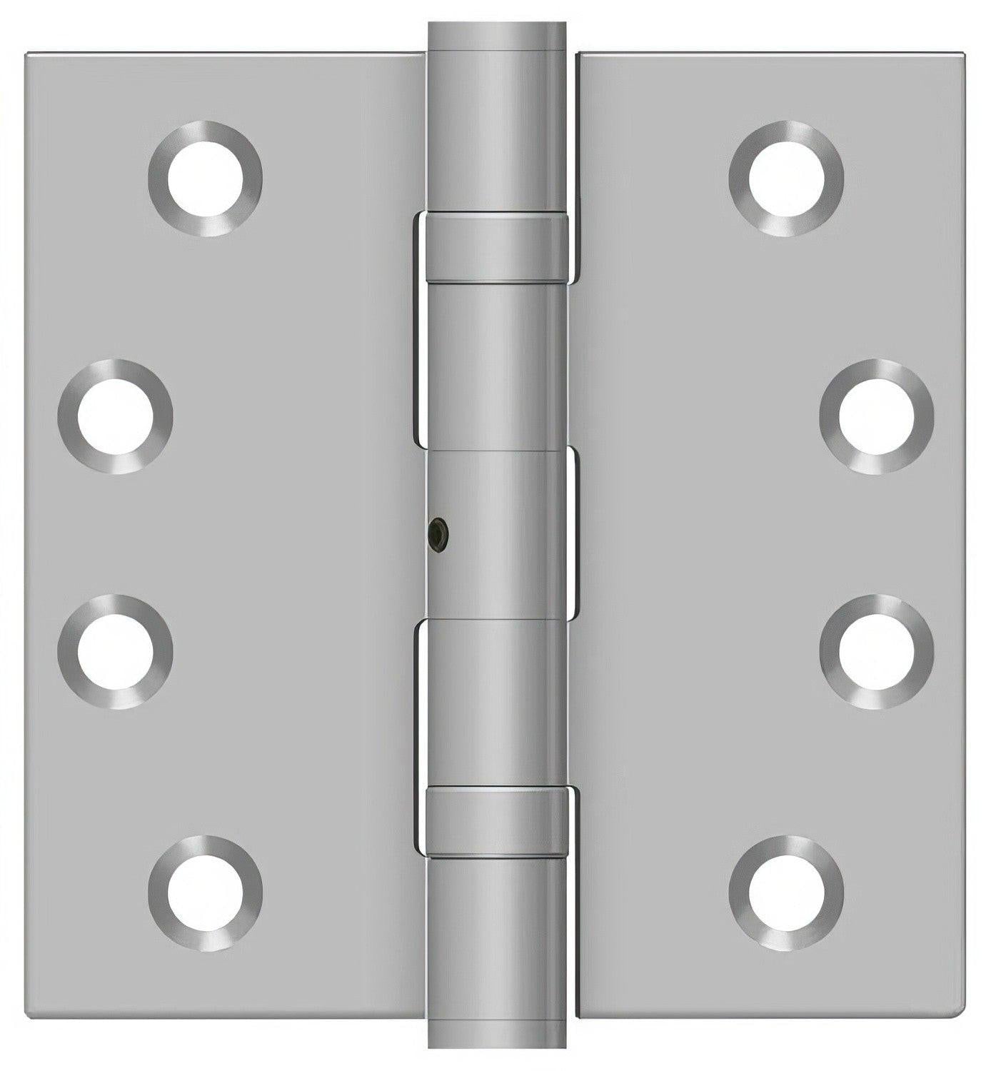 Deltana SS44NBU 4" x 4" Stainless Steel Square Corner Door Hinge NRP