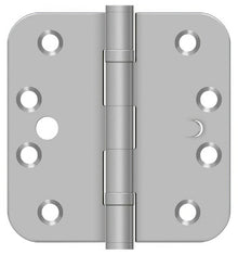 Deltana SS44R5BU32D-S 4" x 4" x 5/8" Security Radius Stainless Steel Door Hinge