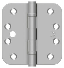Deltana SS44R5BU32D-S 4" x 4" x 5/8" Security Radius Stainless Steel Door Hinge