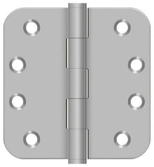 Deltana SS44R5U32D-R 4" x 4" Stainless Steel 5/8" Radius Corner Door Hinge