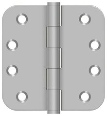 Deltana SS44R5U32D-R 4" x 4" Stainless Steel 5/8" Radius Corner Door Hinge