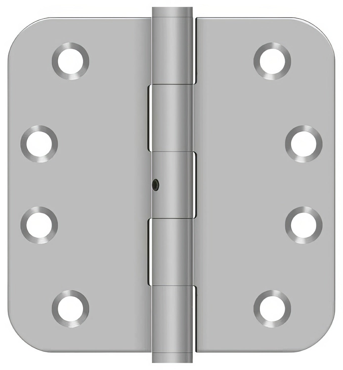 Deltana SS44R5-RN 4" x 4" Stainless Steel 5/8" Radius Corner Door Hinge NRP.