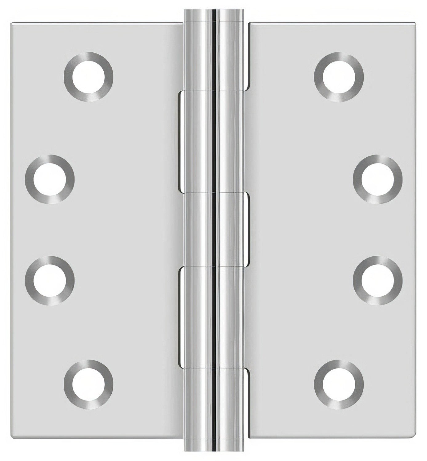 Deltana SS44U 4" x 4" Stainless Steel Square Corner Door Hinge