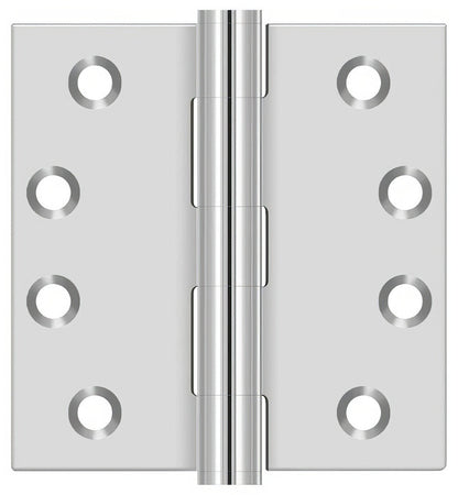 Deltana SS44U 4" x 4" Stainless Steel Square Corner Door Hinge