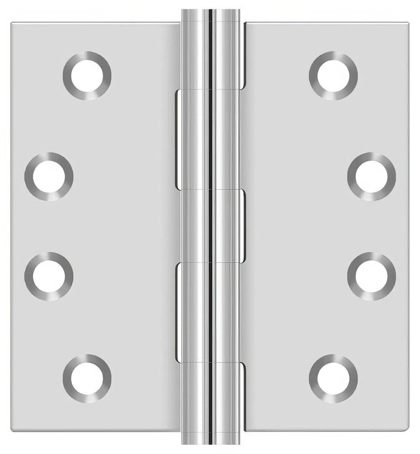 Deltana SS44U 4" x 4" Stainless Steel Square Corner Door Hinge