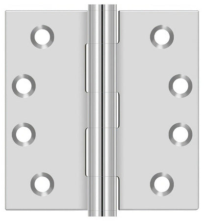 Deltana SS44U 4" x 4" Stainless Steel Square Corner Door Hinge