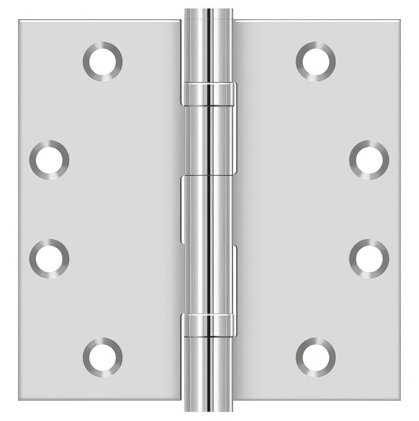 Deltana SS45BU 4-1/2" x 4-1/2" Stainless Steel Square Corner Door Hinge