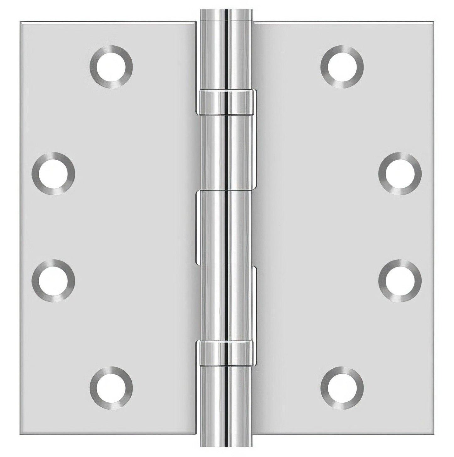 Deltana SS45BU 4-1/2" x 4-1/2" Stainless Steel Square Corner Door Hinge