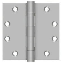 Deltana SS45BU 4-1/2" x 4-1/2" Stainless Steel Square Corner Door Hinge