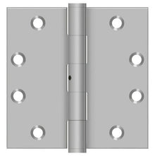 Deltana SS45NU32D 4-1/2" x 4-1/2" Stainless Steel Square Corner Door Hinge