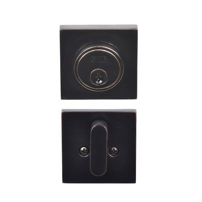 Better Home Products Tiburon Singel Cylinder Deadbolt.