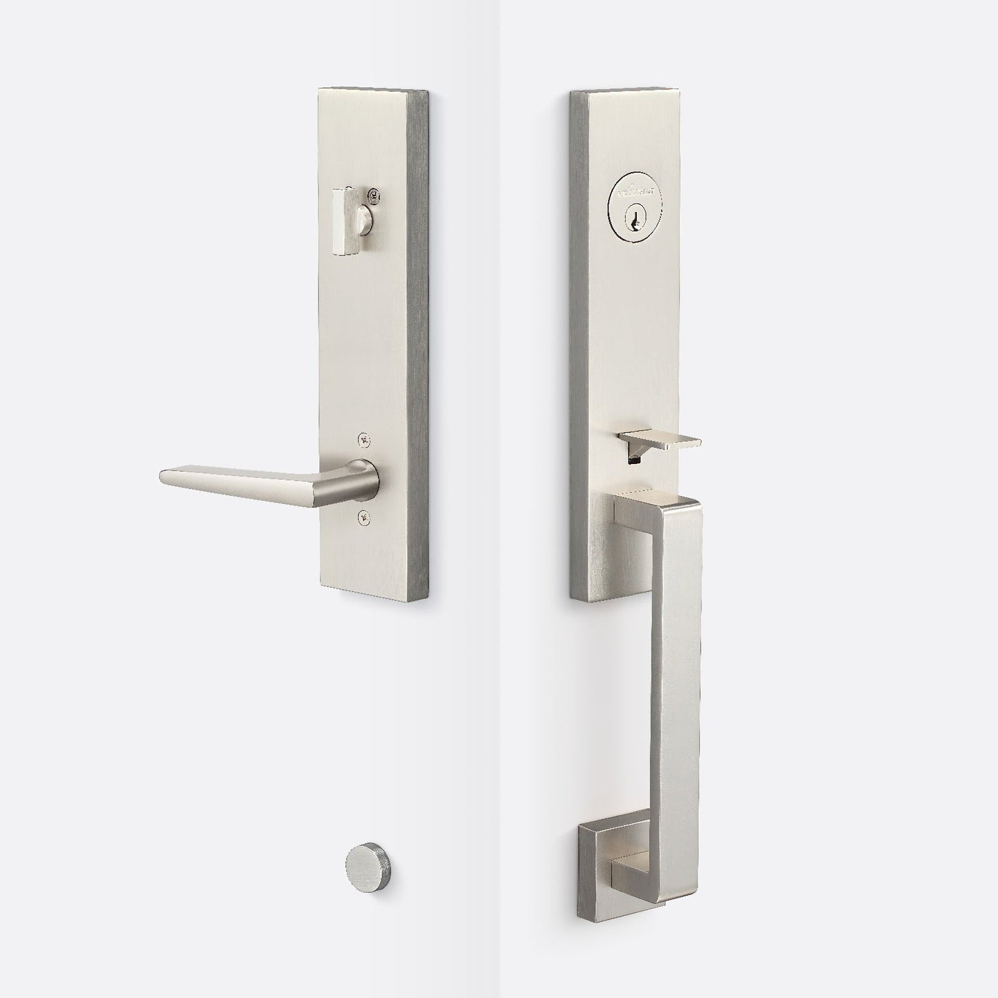 Sure-Loc TN507-BS Turin Handleset with Basel Handleset Trim