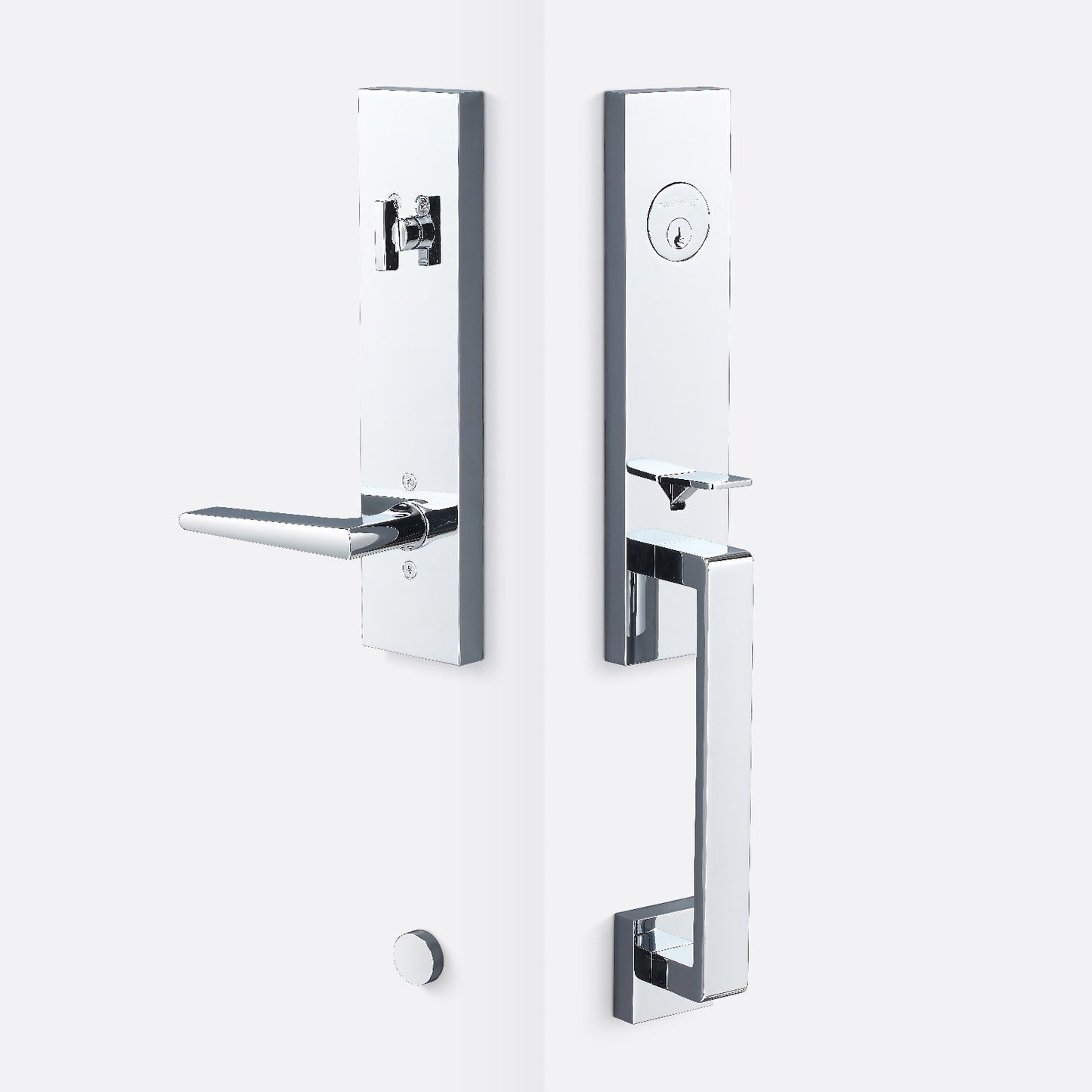Sure-Loc TN507-BS Turin Handleset with Basel Handleset Trim