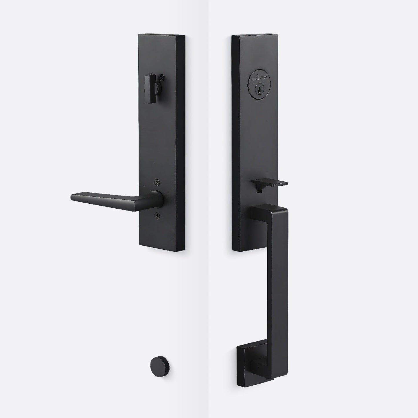 Sure-Loc TN507-BS Turin Handleset with Basel Handleset Trim