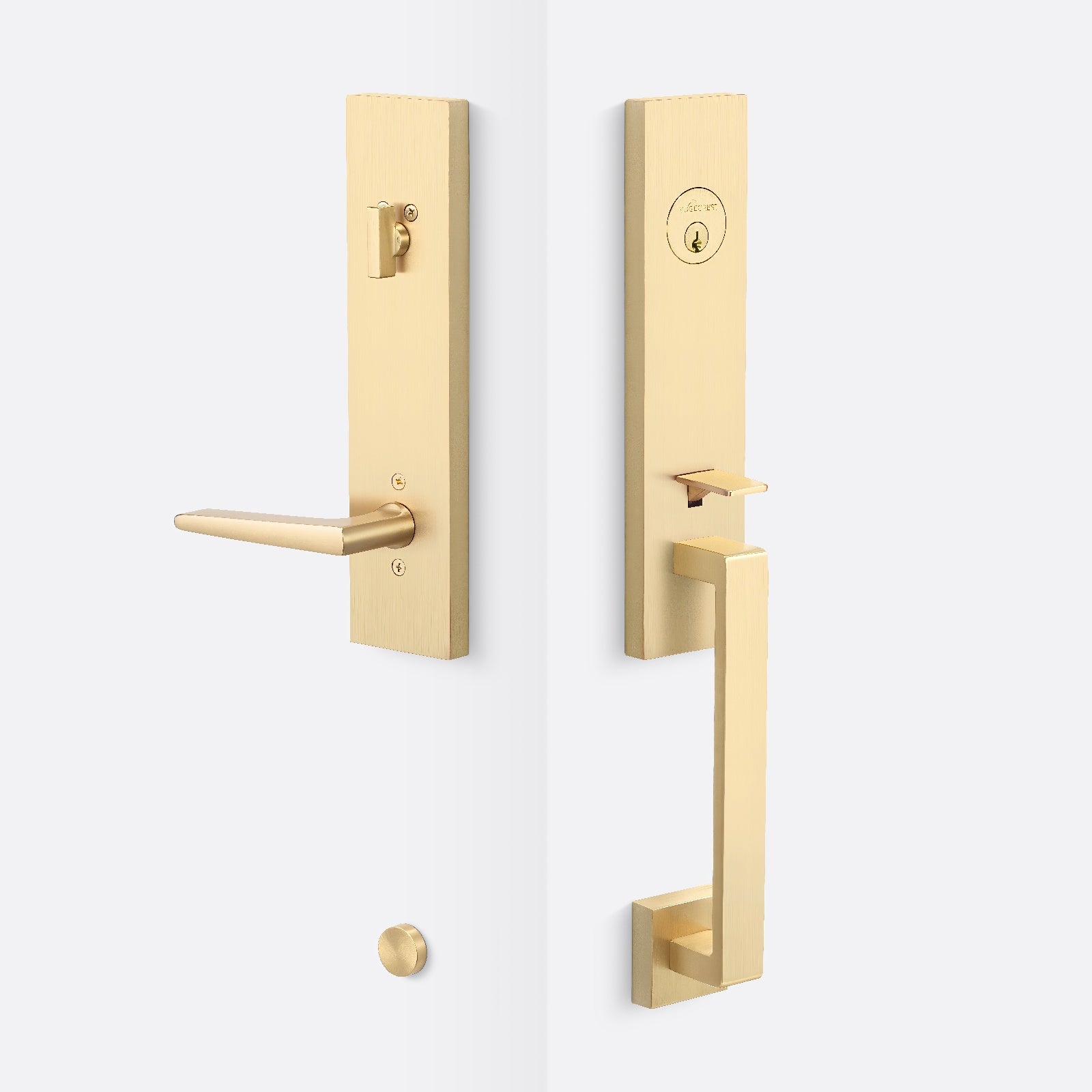 Sure-Loc TN507-BS Turin Handleset with Basel Handleset Trim