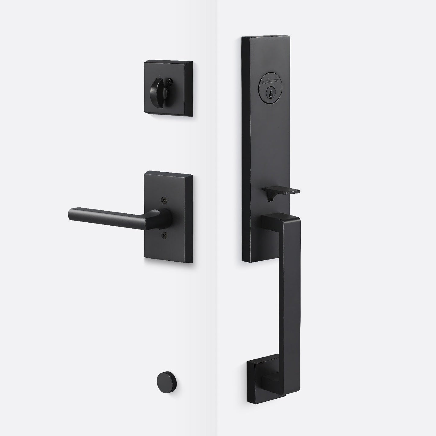 Sure-Loc TN507-LN Turin Handleset with Logan Handleset Trim