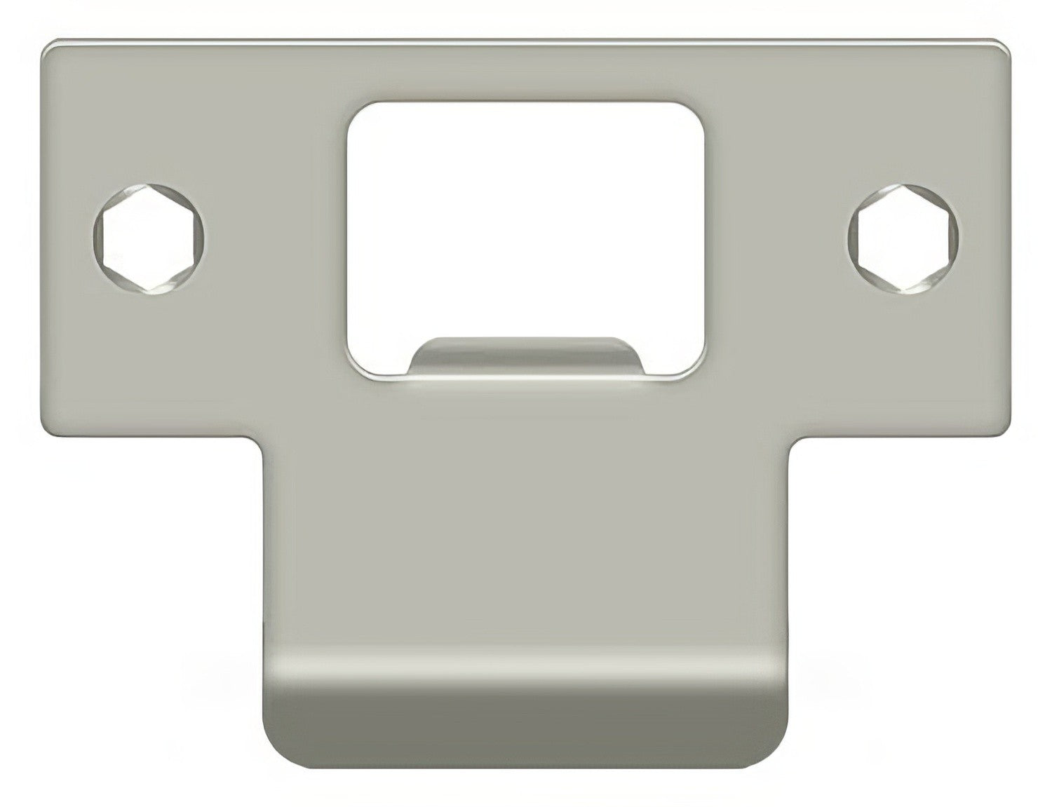 Deltana TSPE200 2-3/4" x 2" Extended Lip T-Strike Plate