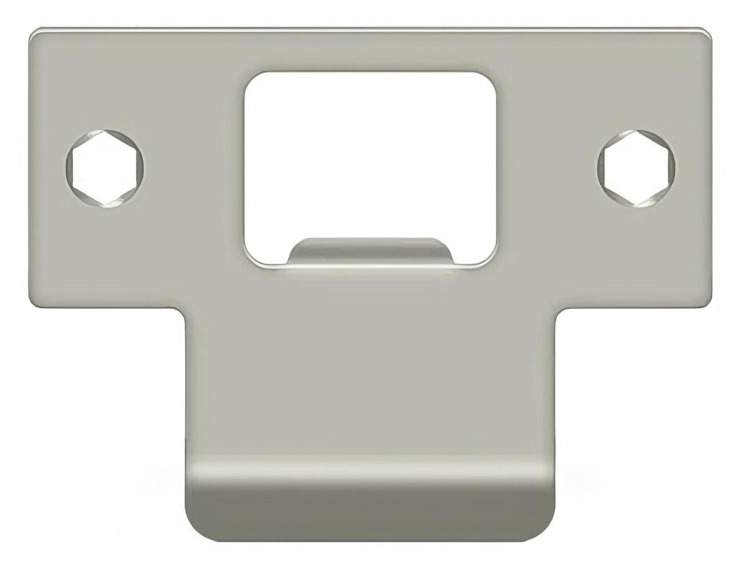 Deltana TSPE200 2-3/4" x 2" Extended Lip T-Strike Plate