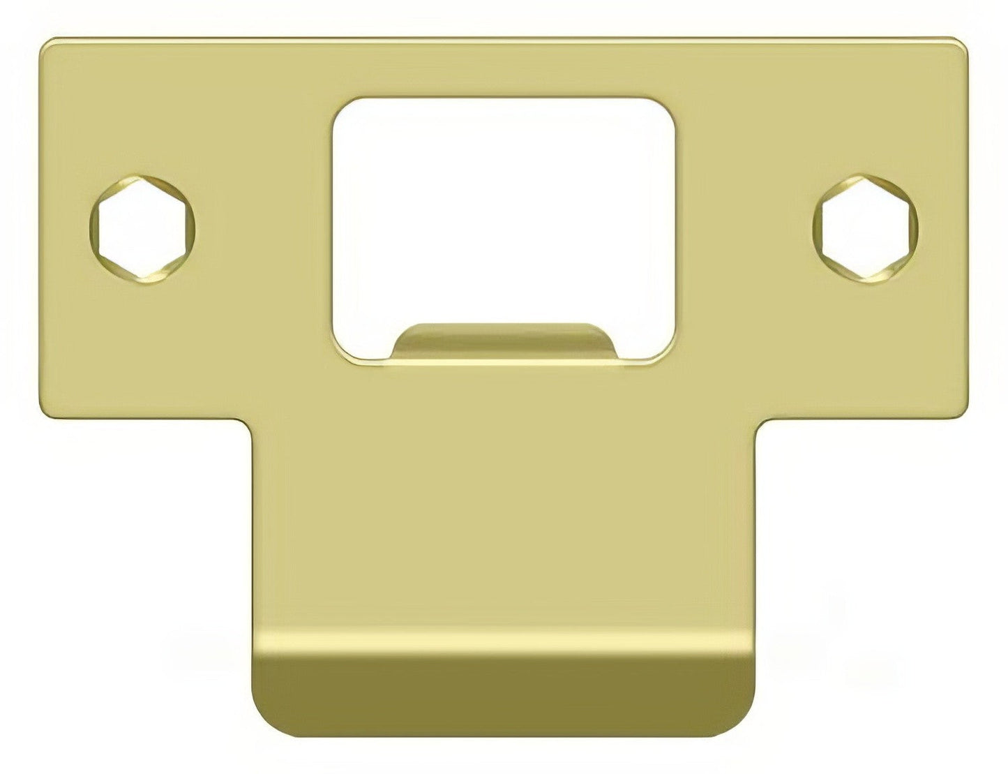 Deltana TSPE200 2-3/4" x 2" Extended Lip T-Strike Plate