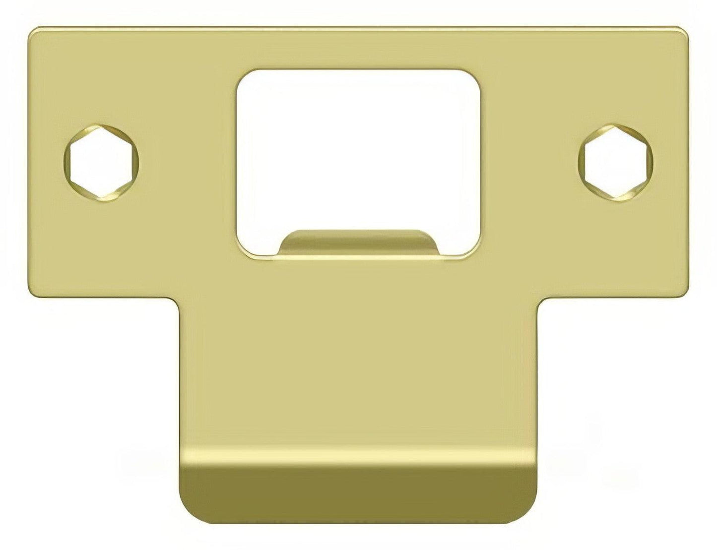 Deltana TSPE200 2-3/4" x 2" Extended Lip T-Strike Plate