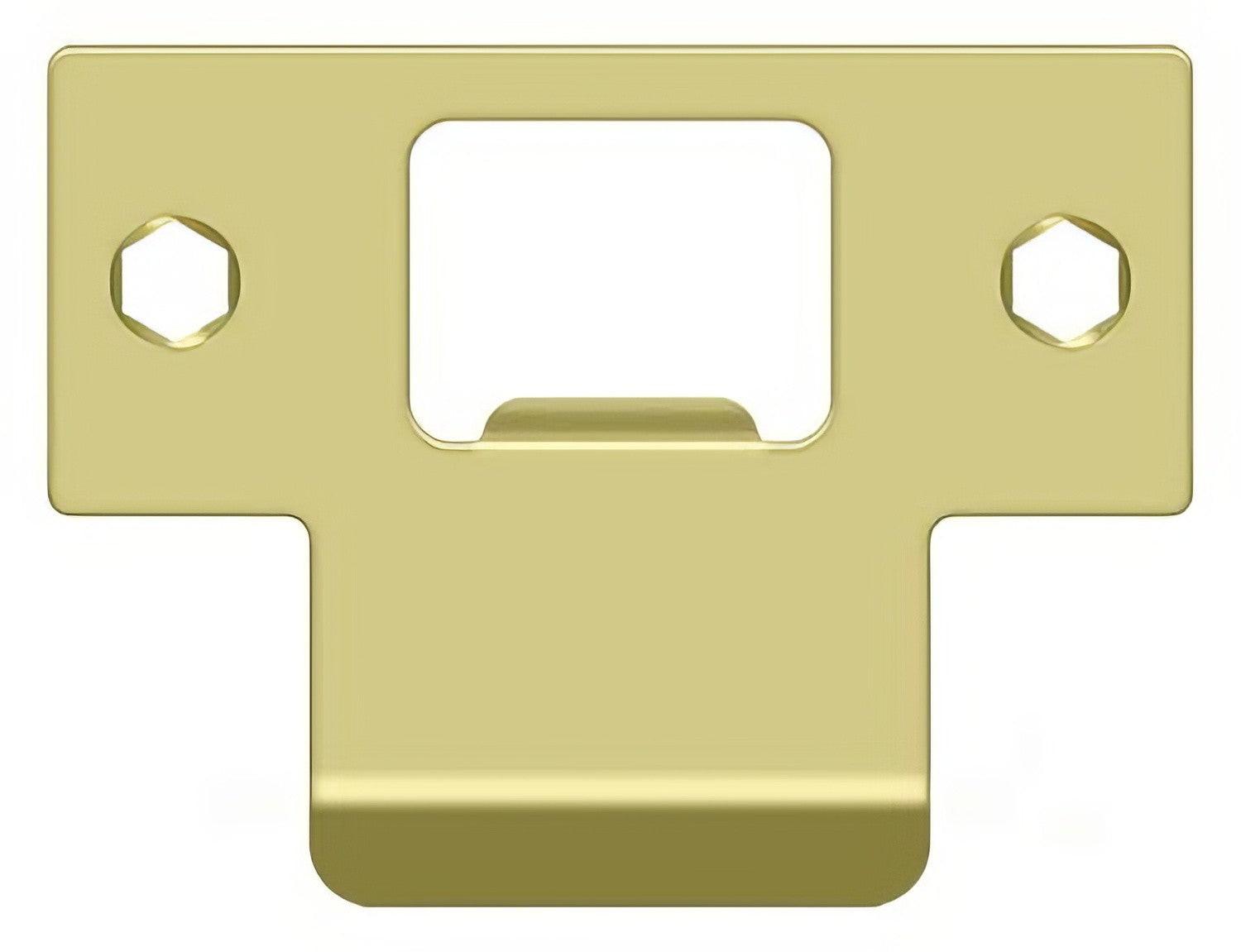 Deltana TSPE200 2-3/4" x 2" Extended Lip T-Strike Plate