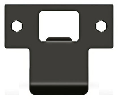 Deltana TSPE225 2-3/4" x 2-3/8" Extended Lip T-Strike Plate