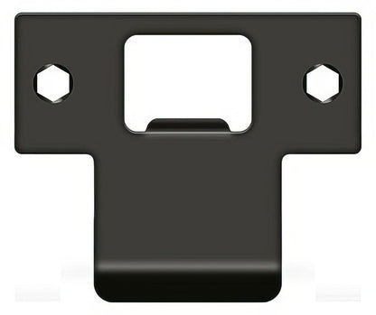 Deltana TSPE225 2-3/4" x 2-3/8" Extended Lip T-Strike Plate