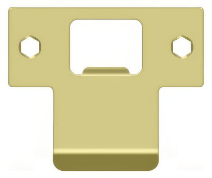 Deltana TSPE225 2-3/4" x 2-3/8" Extended Lip T-Strike Plate