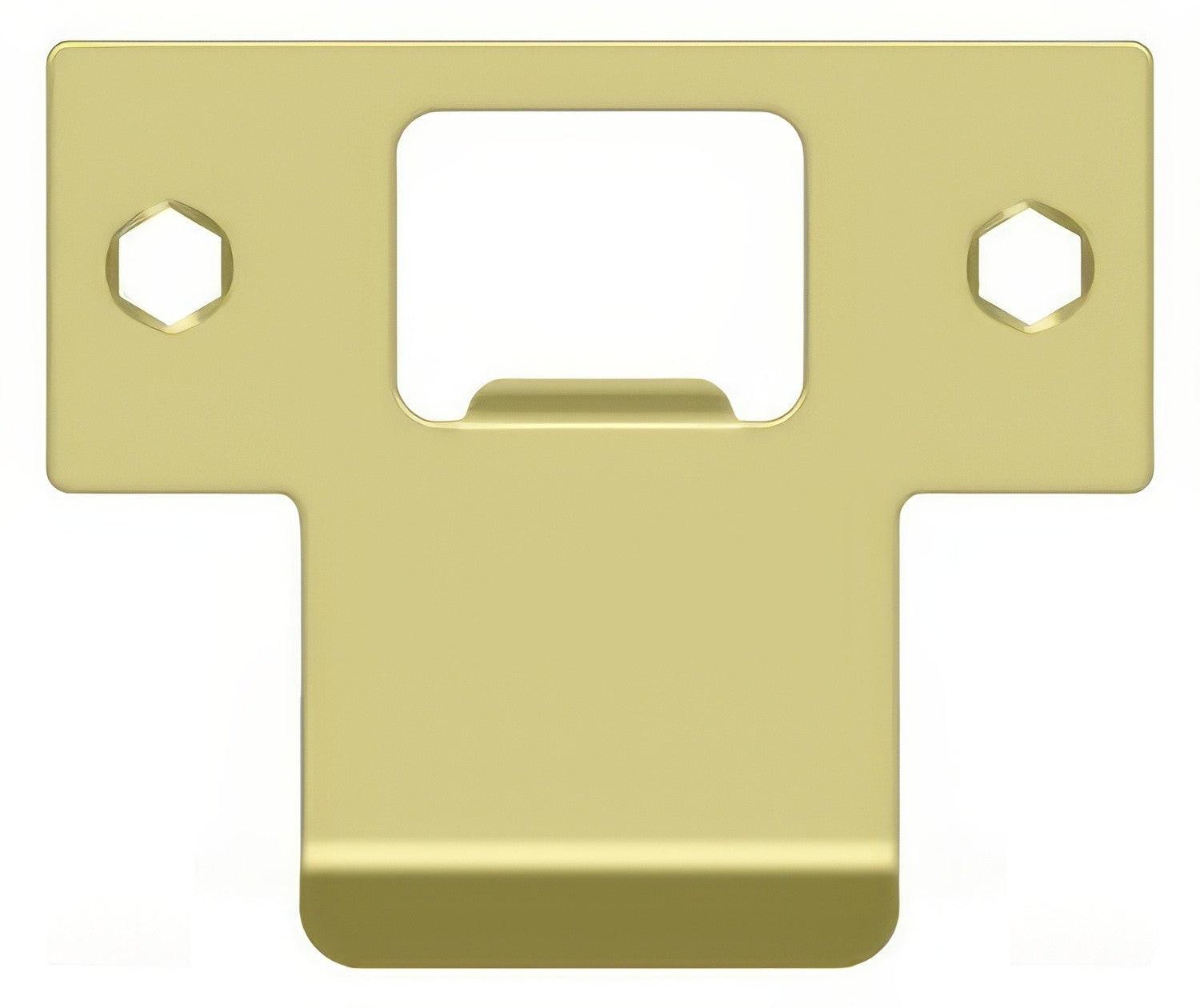 Deltana TSPE225 2-3/4" x 2-3/8" Extended Lip T-Strike Plate