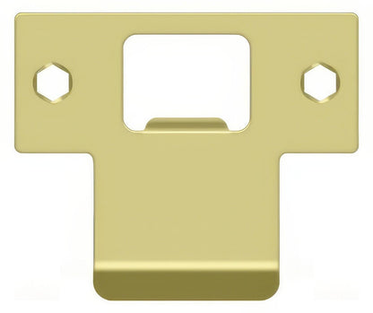 Deltana TSPE225 2-3/4" x 2-3/8" Extended Lip T-Strike Plate