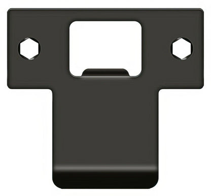 Deltana TSPE250 2-3/4" x 2-5/8" Extended Lip T-Strike Plate