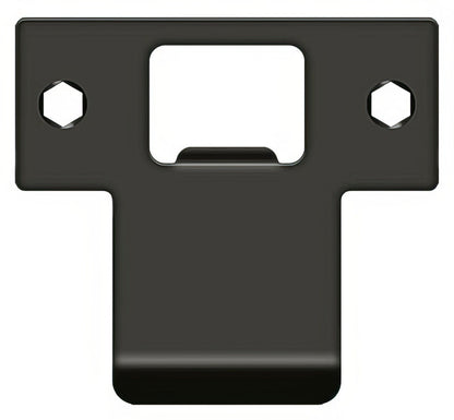 Deltana TSPE250 2-3/4" x 2-5/8" Extended Lip T-Strike Plate