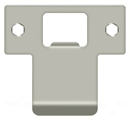 Deltana TSPE250 2-3/4" x 2-5/8" Extended Lip T-Strike Plate