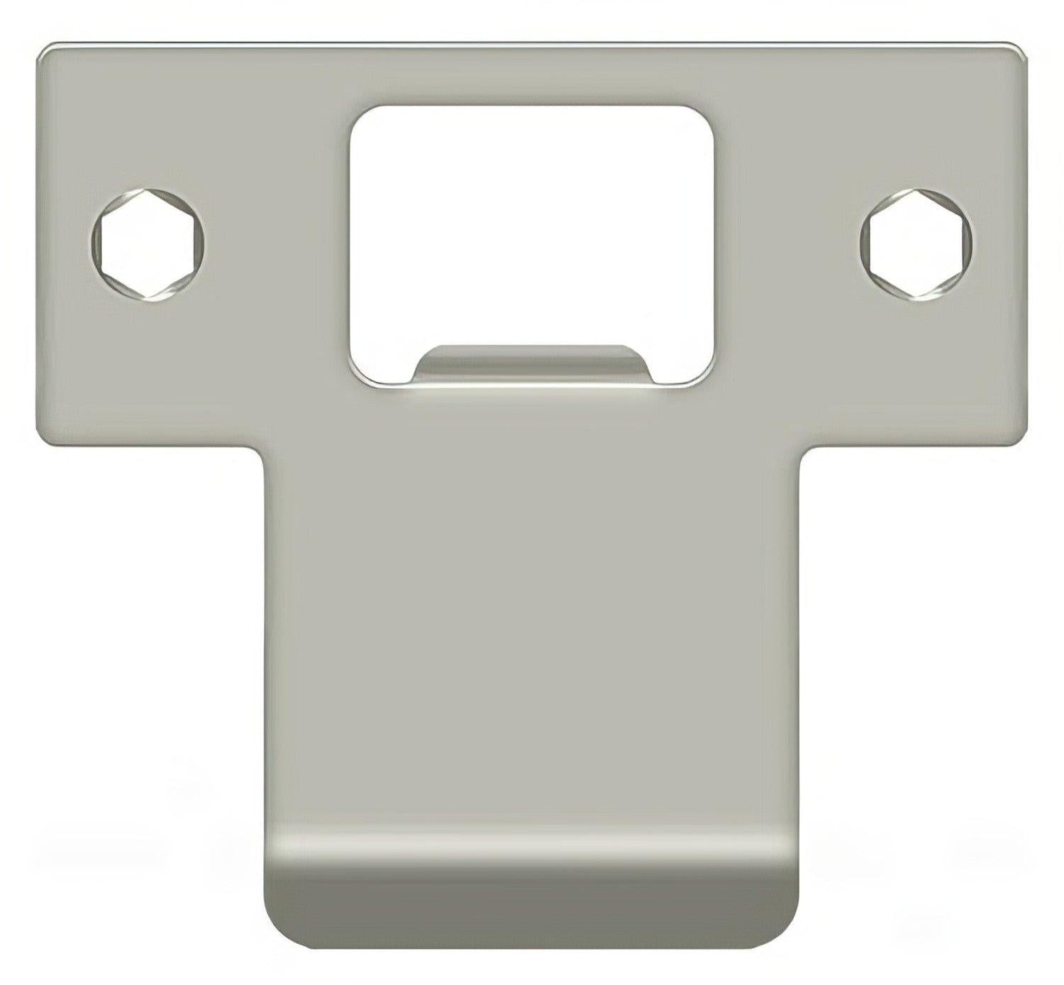 Deltana TSPE250 2-3/4" x 2-5/8" Extended Lip T-Strike Plate