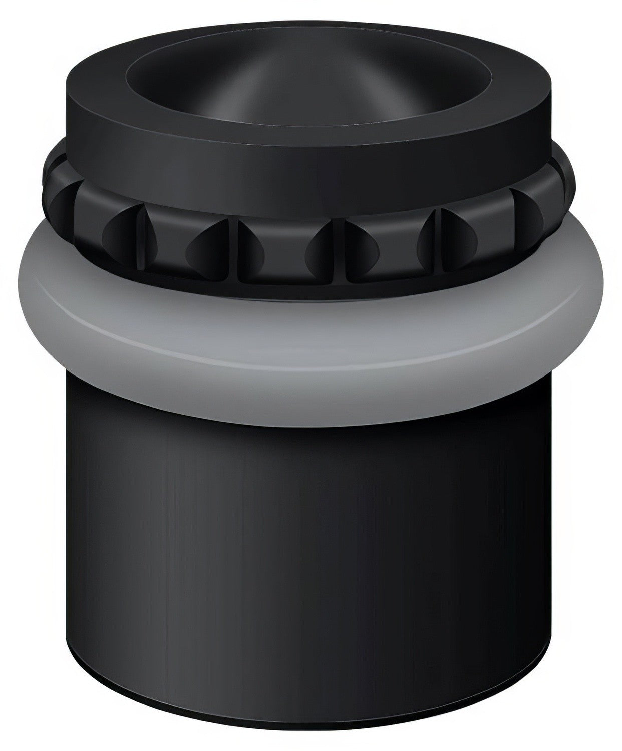 Deltana UFBP4505 1-5/8" Height Round Universal Floor Bumper Pattern Cap