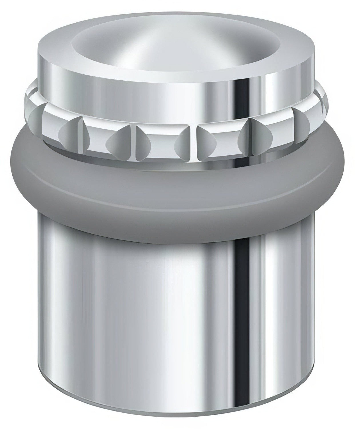 Deltana UFBP4505 1-5/8" Height Round Universal Floor Bumper Pattern Cap