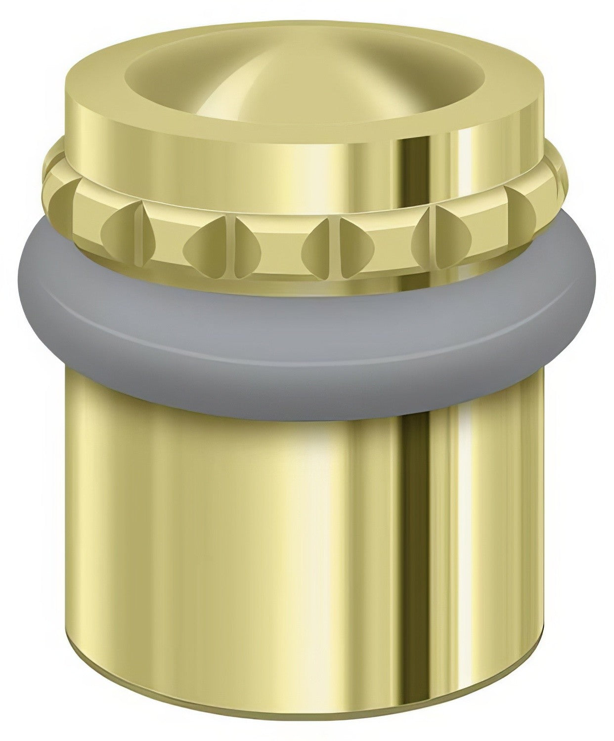 Deltana UFBP4505 1-5/8" Height Round Universal Floor Bumper Pattern Cap