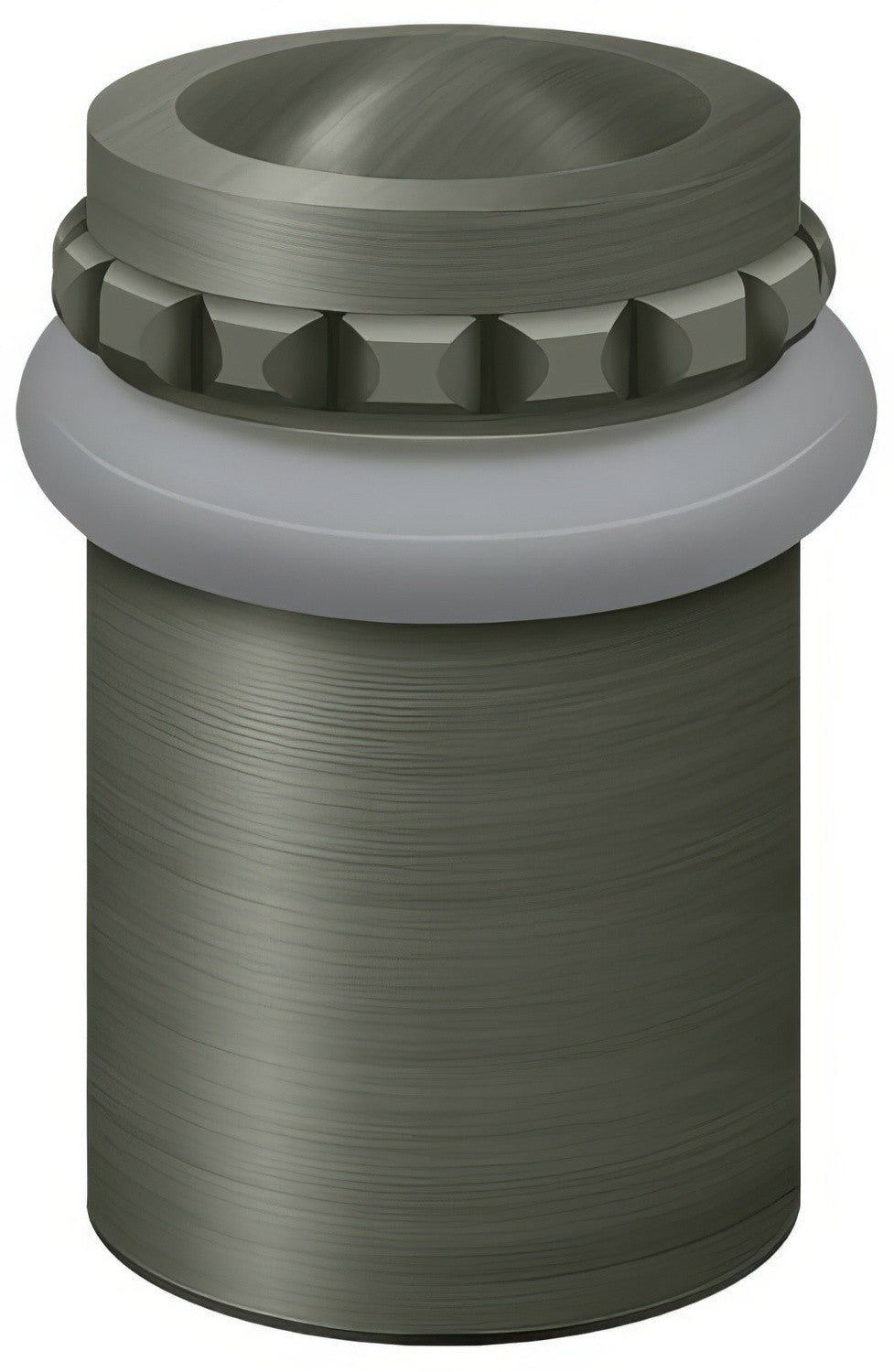 Deltana UFBP5000 2-1/8" Height Round Universal Floor Bumper Pattern Cap