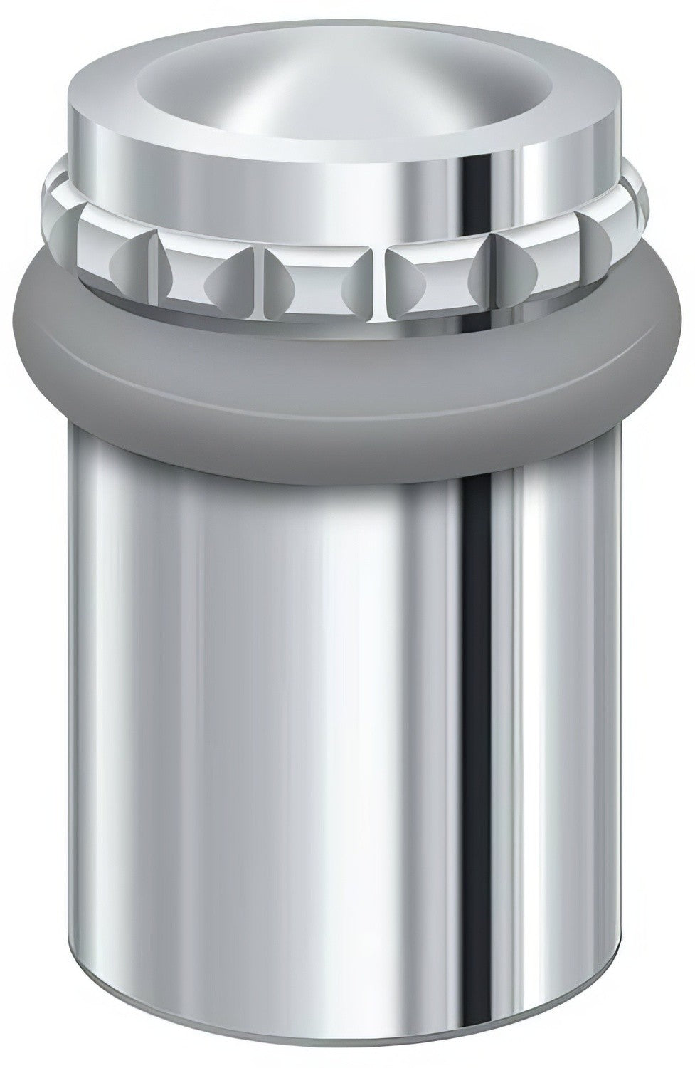 Deltana UFBP5000 2-1/8" Height Round Universal Floor Bumper Pattern Cap
