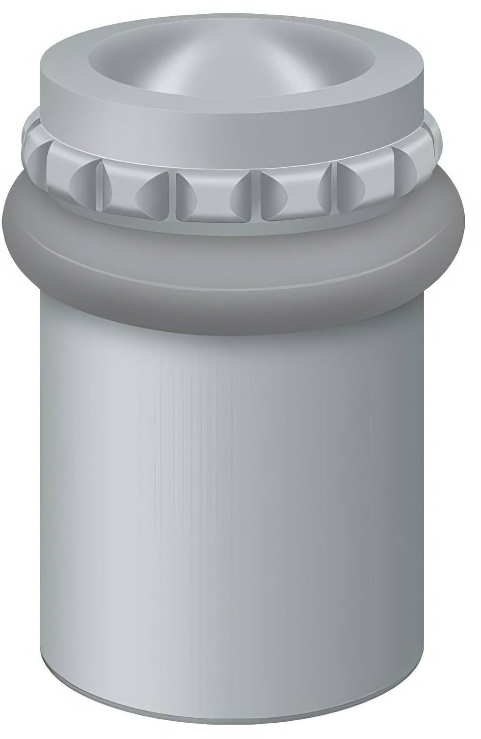 Deltana UFBP5000 2-1/8" Height Round Universal Floor Bumper Pattern Cap