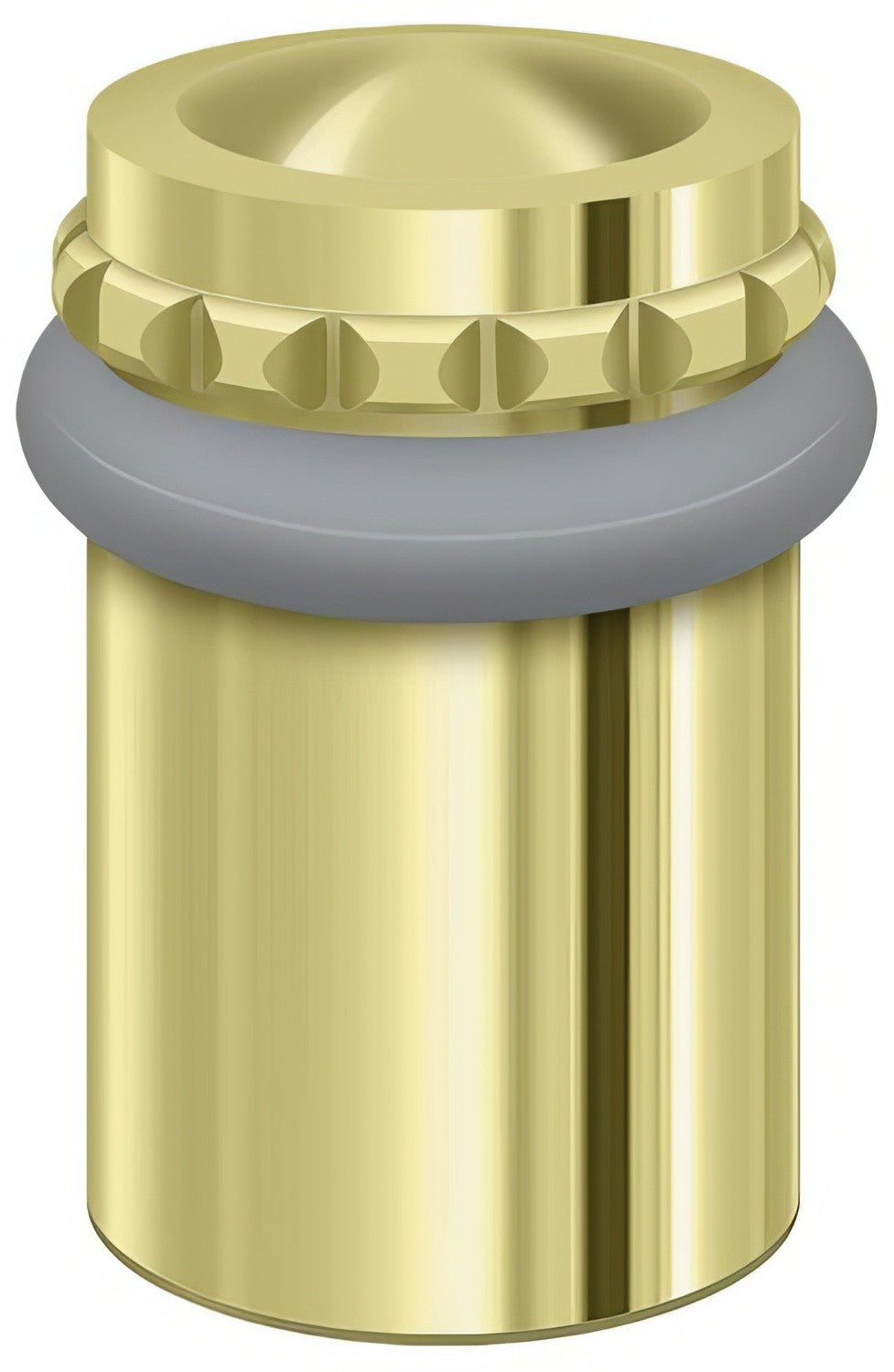 Deltana UFBP5000 2-1/8" Height Round Universal Floor Bumper Pattern Cap