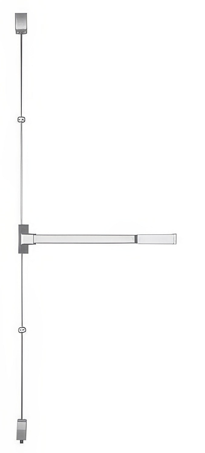 Copper Creek V9560F-48 48" Grade 1 Fire Rated Vertical Rod Exit Device