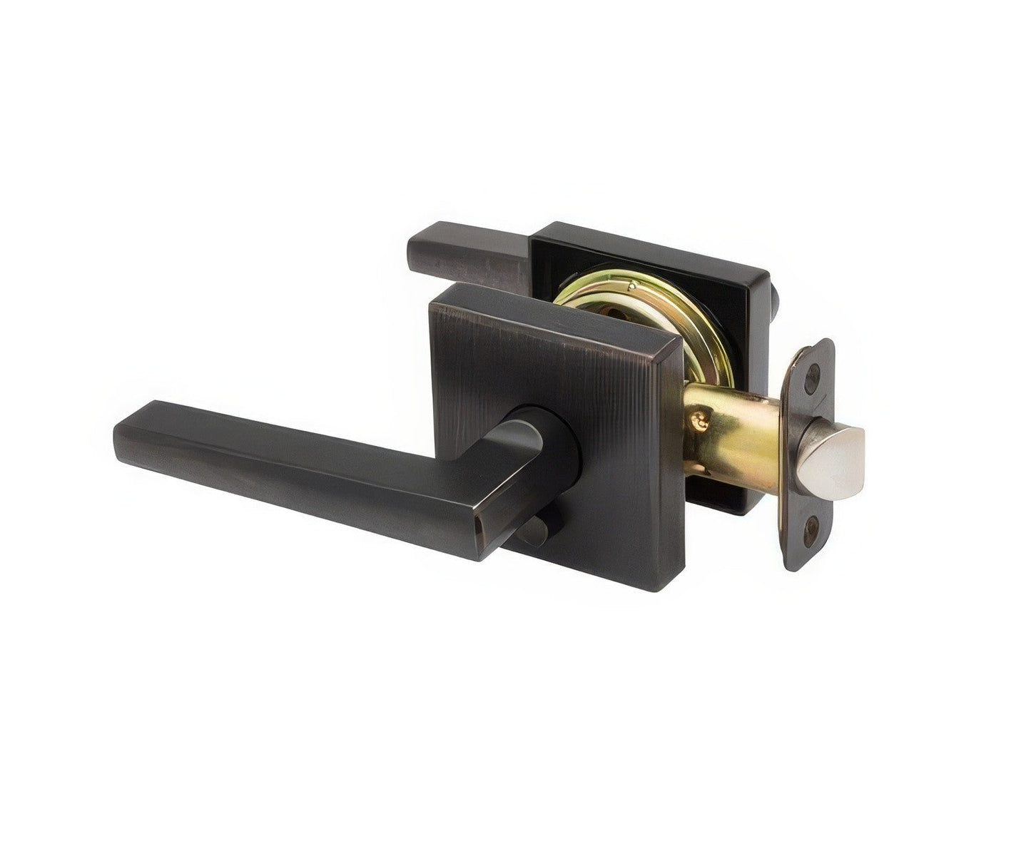 Copper Creek VL2231 Mid Century Modern Privacy Door Lever Set.