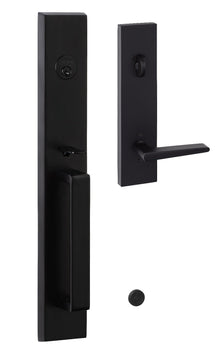 Sure-Loc VL507-BS Vail Handleset with Basel Handleset Trim.