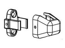Von Duprin 105952 Rod Guide Package for 3327 Series Exit Device