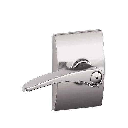 Schlage F40-MNH-CEN F-Series Manhattan Privacy Door Lever.